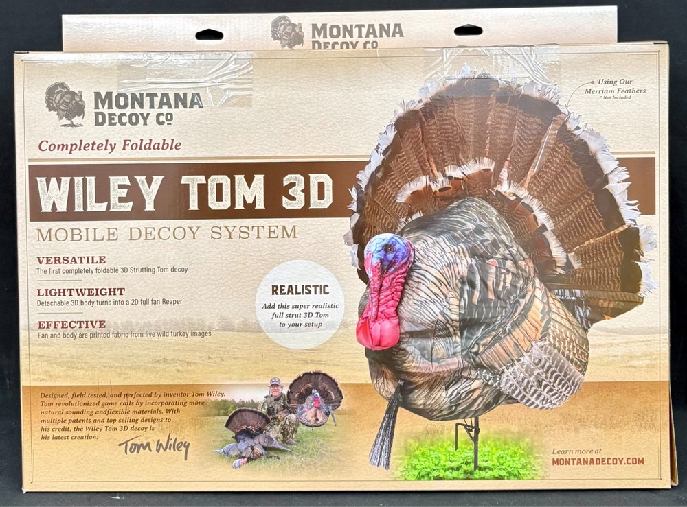 Montana Decoy Co. Wiley Tom 3D New