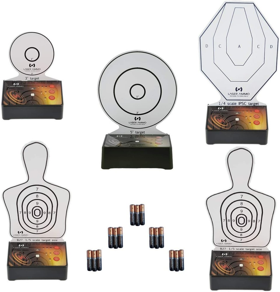 Laser Ammo iMTTS-5 Interactive Multi Target Training System - 5 Pack