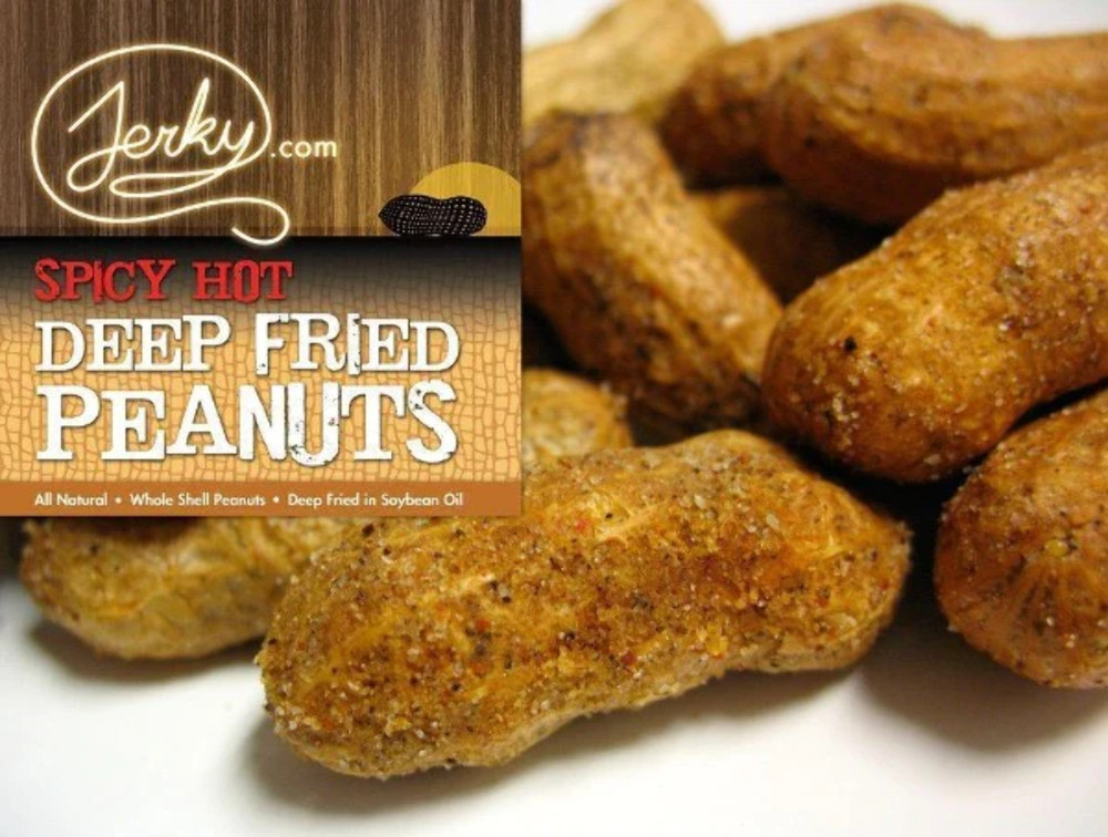 Deep Fried Peanuts - Spicy Hot