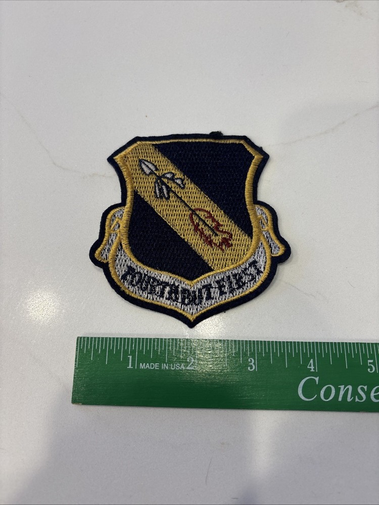 VINTAGE  USAF FOURTH BUT FIRST SQUADRON PATCH
