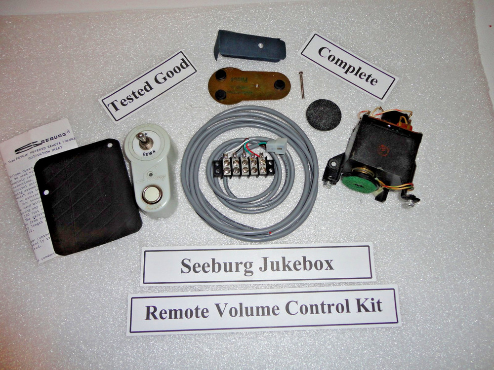 Seeburg Jukebox, Wired Remote Control Kit, Complete W/Instructions Safe ship. #1