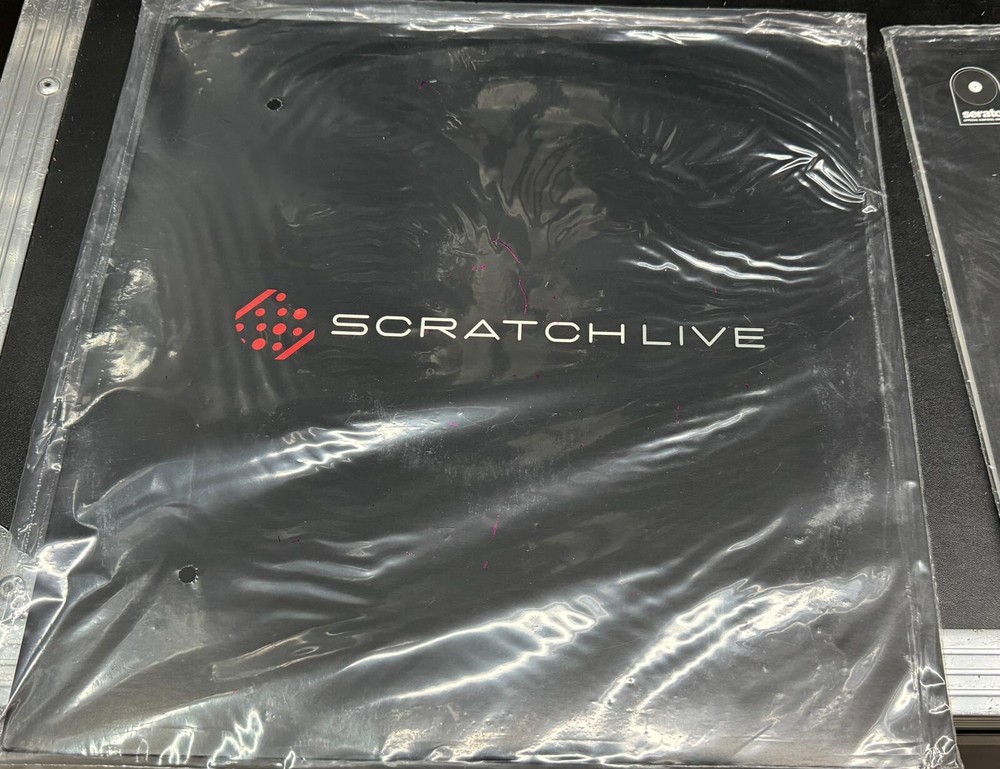 Rane Serato SL3 Scratch Live DJ audio interface, timecode vinyl, CD, travel case