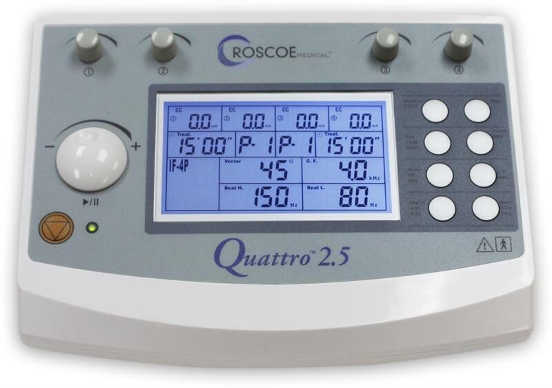 ADAPTER FOR ROSCOE QUATTRO 2.5 Professional Electrotherapy MUSCLE STIMULATOR