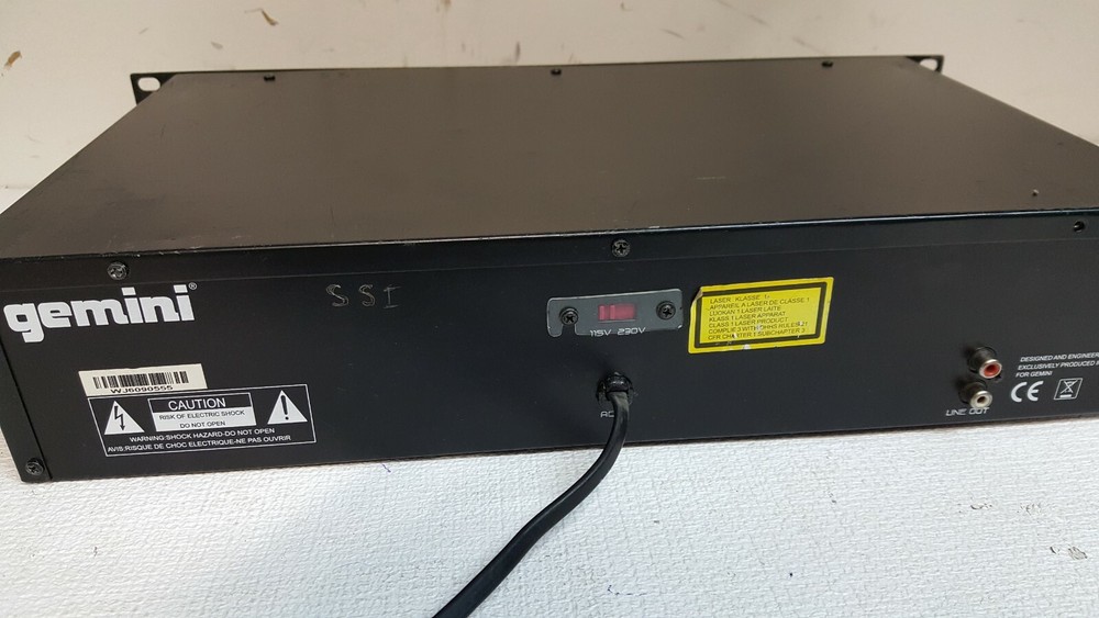 GEMINI CD-150 Professional CD Player