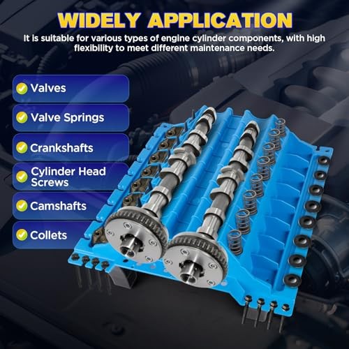 Engine Part Organizer Nylon Engine Cylinder Head Organizer Valves Tool
