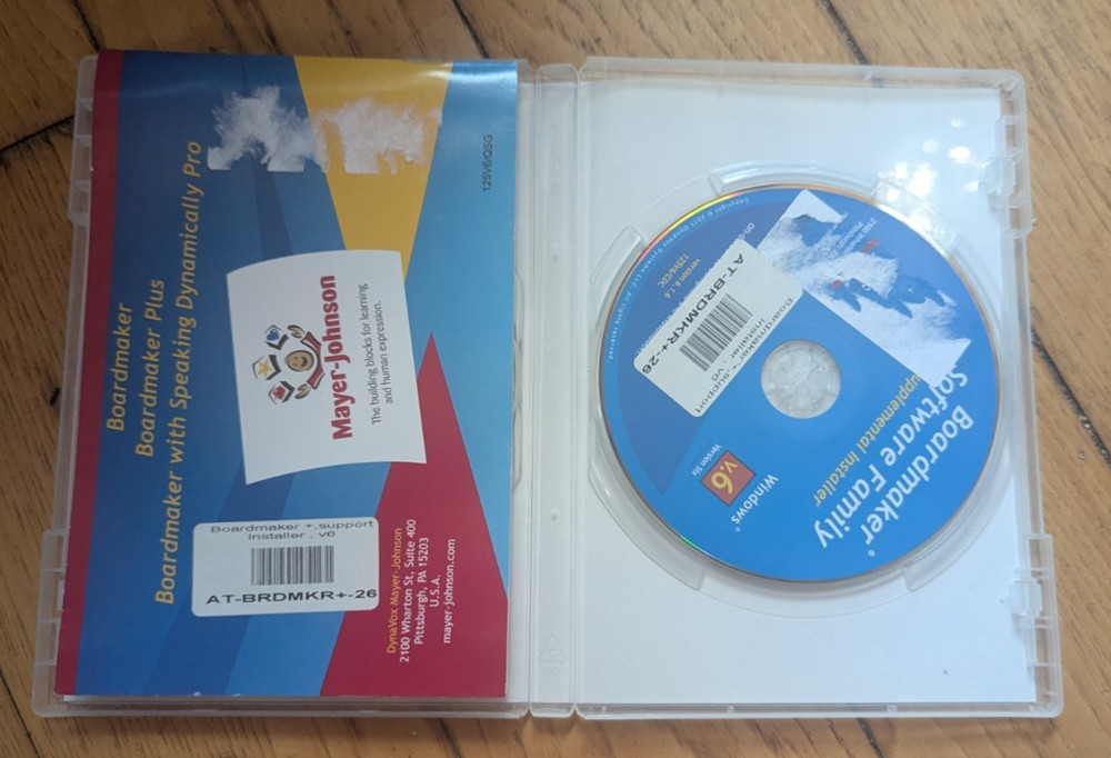 Boardmaker Plus! V.6 Windows [CD-ROM] 2 Disc Mayer-Johnson