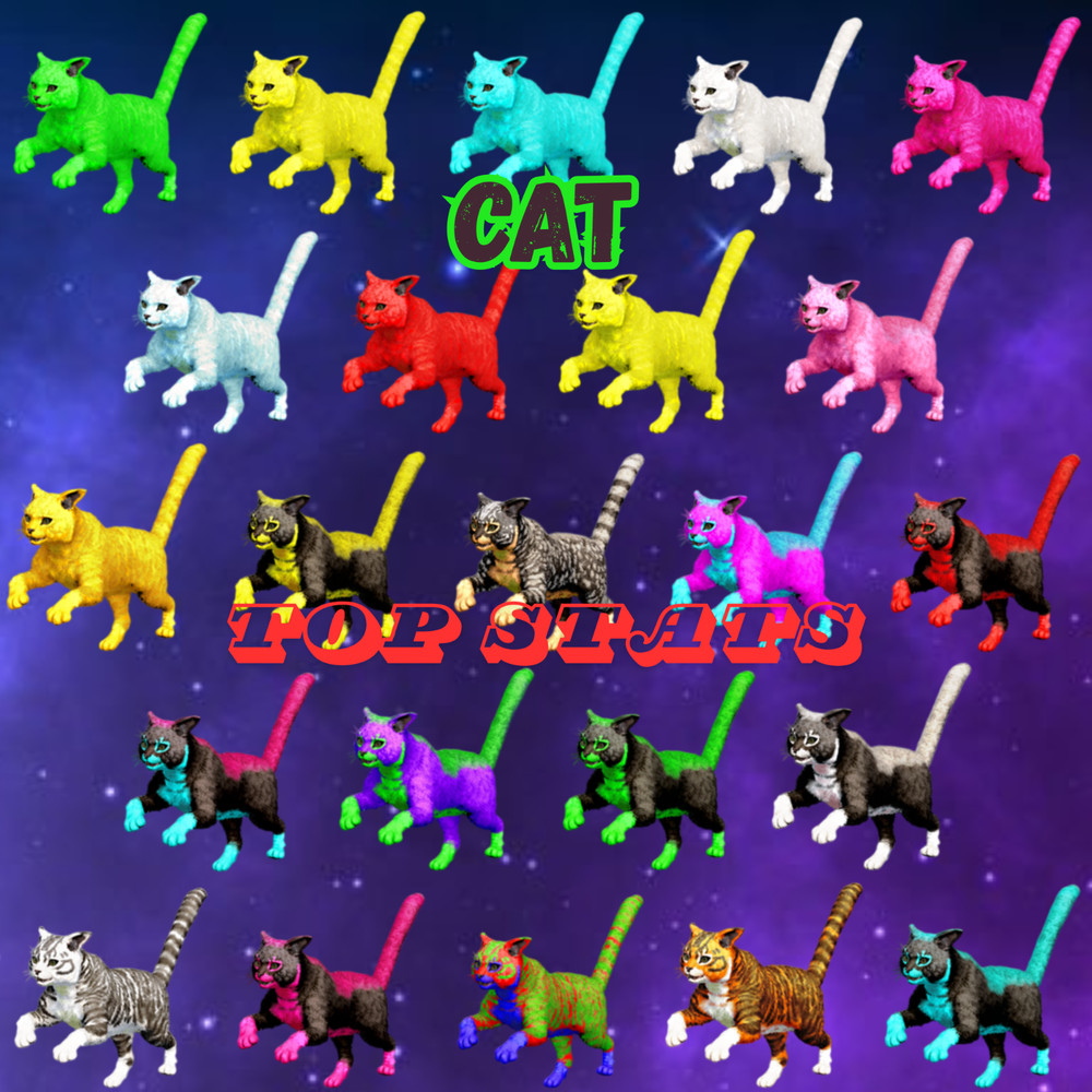 Cat TOP STATS Ark Survival Ascended PVE