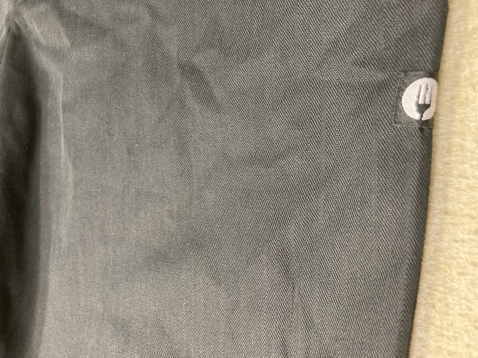 Chef Works Pants Mens Size XL Black Trousers Elastic Waist Loose 32” Inseam NEW