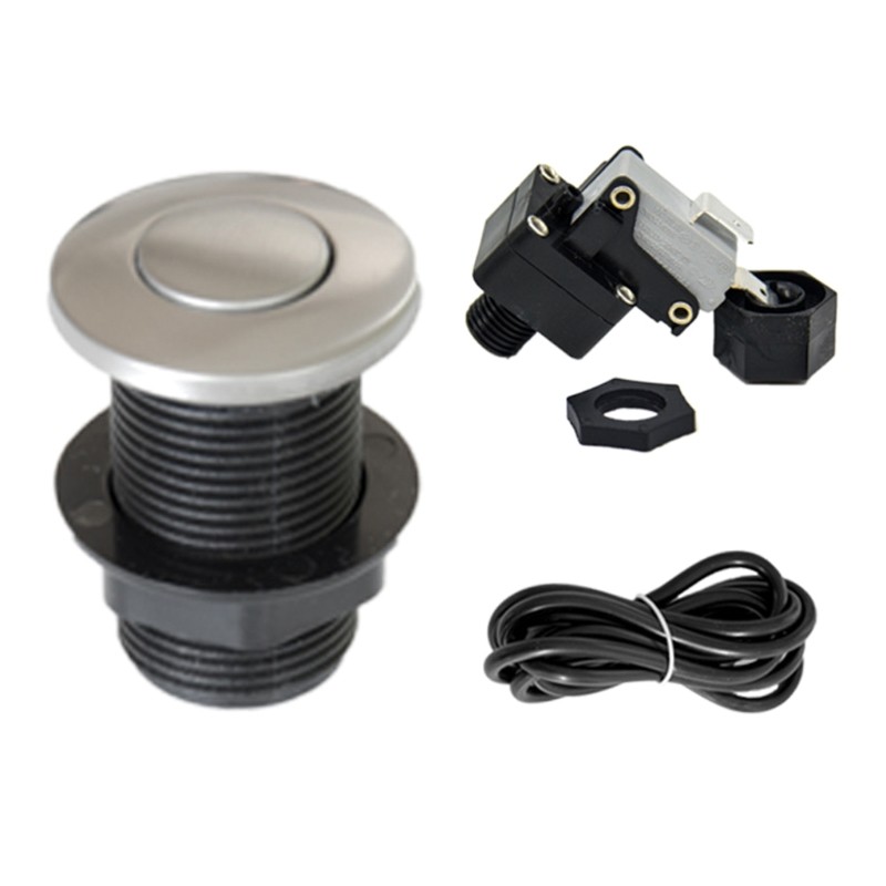 Air Button Switch Set Pneumatic Air Pressure Switch Knob Bath Spa Home Tools