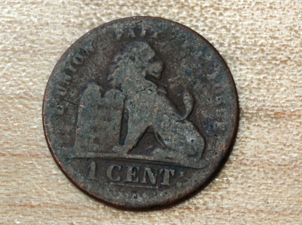 18?? Belgium 1 Centime