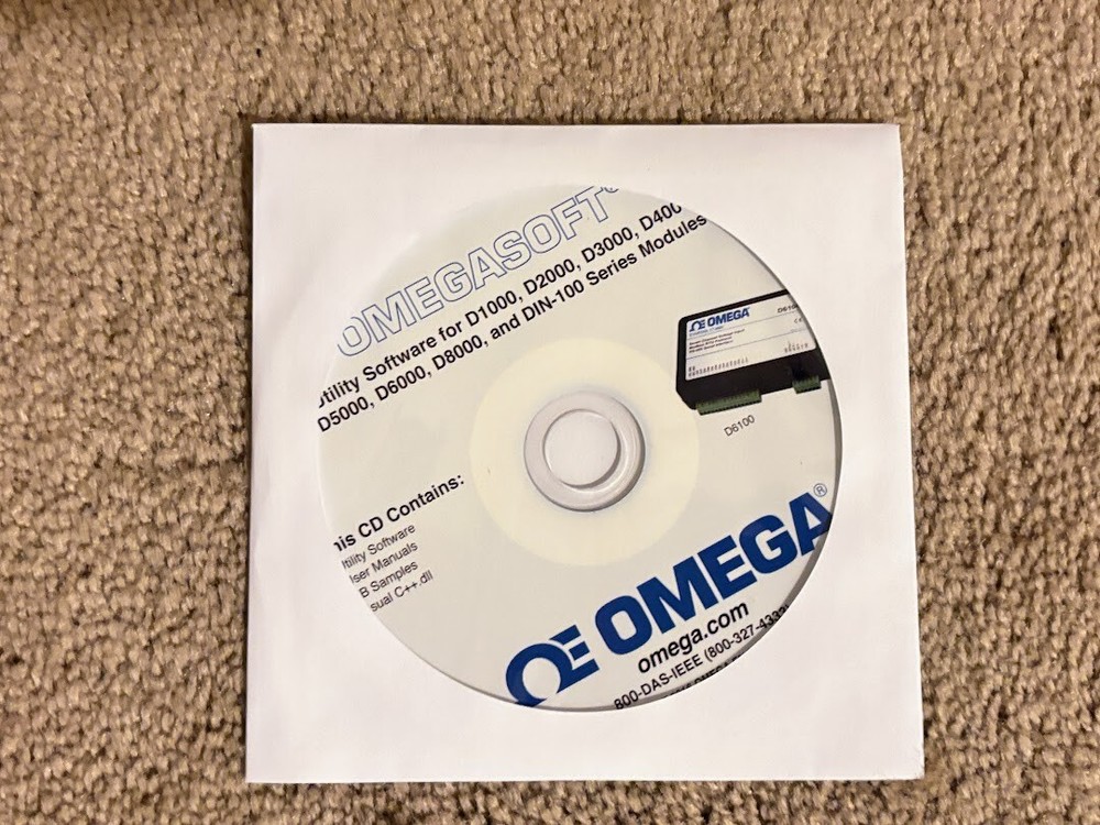 OMEGA ENGINEERING D8200 / 48602 7ch Modbus RTU USB Interface