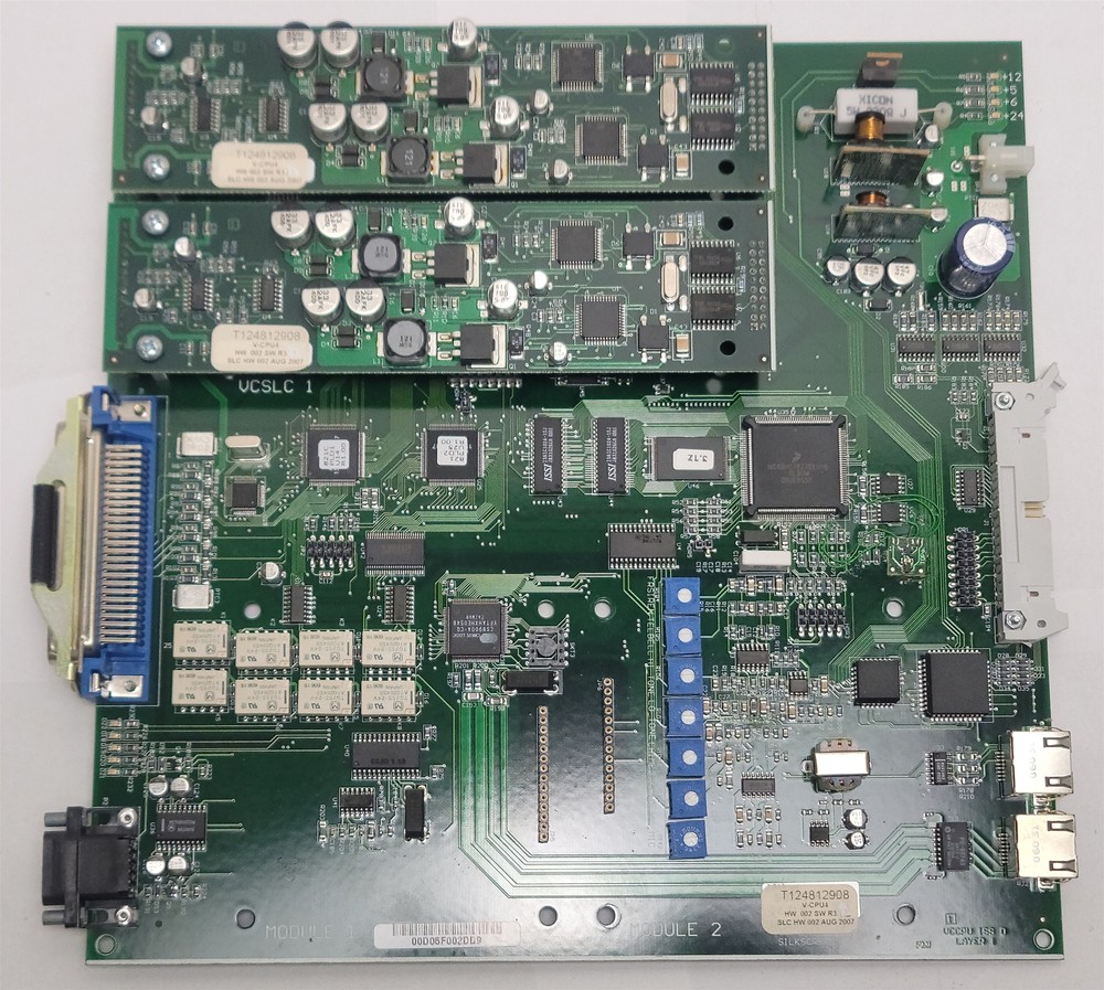 Valcom V-CPU4 System CPU Processor Card , HW 002 SW R3.12
