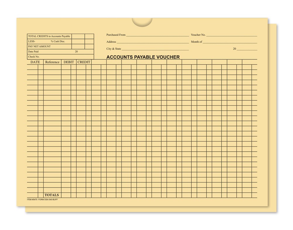 Accounts Payable Forms 9 x 12 Envelopes General Accounting Style 100 pack