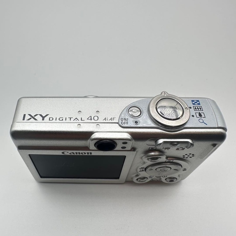 Canon IXY DIGITAL 40 Silver Compact Camera 3.2MP Optical Zoom Tested