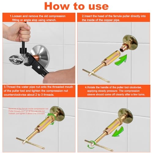 Compression Sleeve Puller Tool Ferrule Puller for Compression Sleeve Puller L