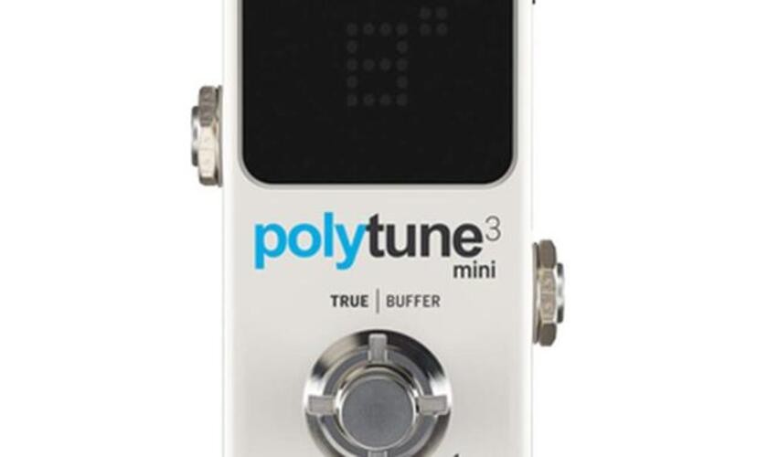 POLYTUNE 3 MINI Tiny Polyphonic Tuner with Multiple Tuning Modes and Built-In