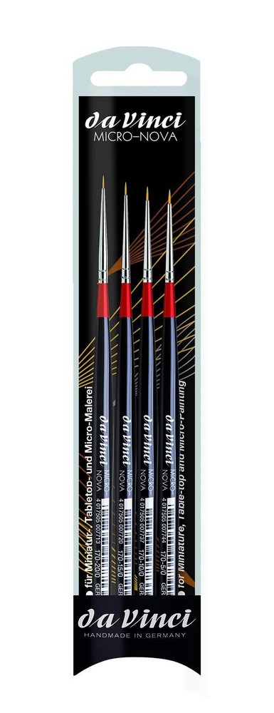 4270 Brush Set Black 4 Each