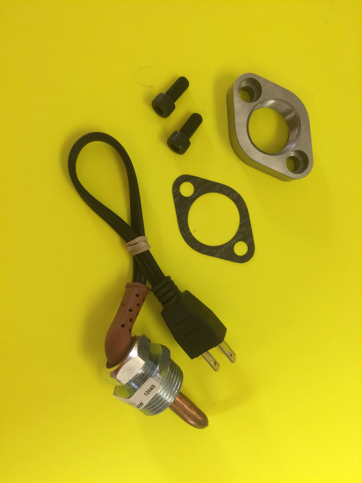 Engine Coolant Block Heater Kit w/ Adapter for John Deere AM882530/AR87167