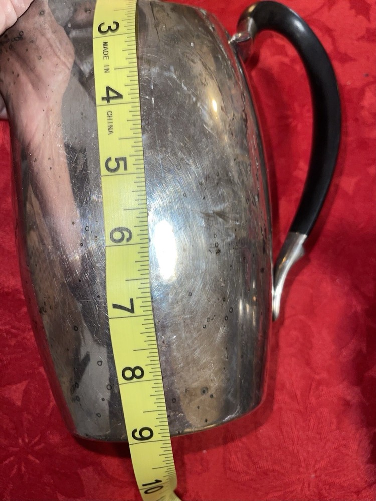 MCM Achievement Community Silverplate Bar Pitcher