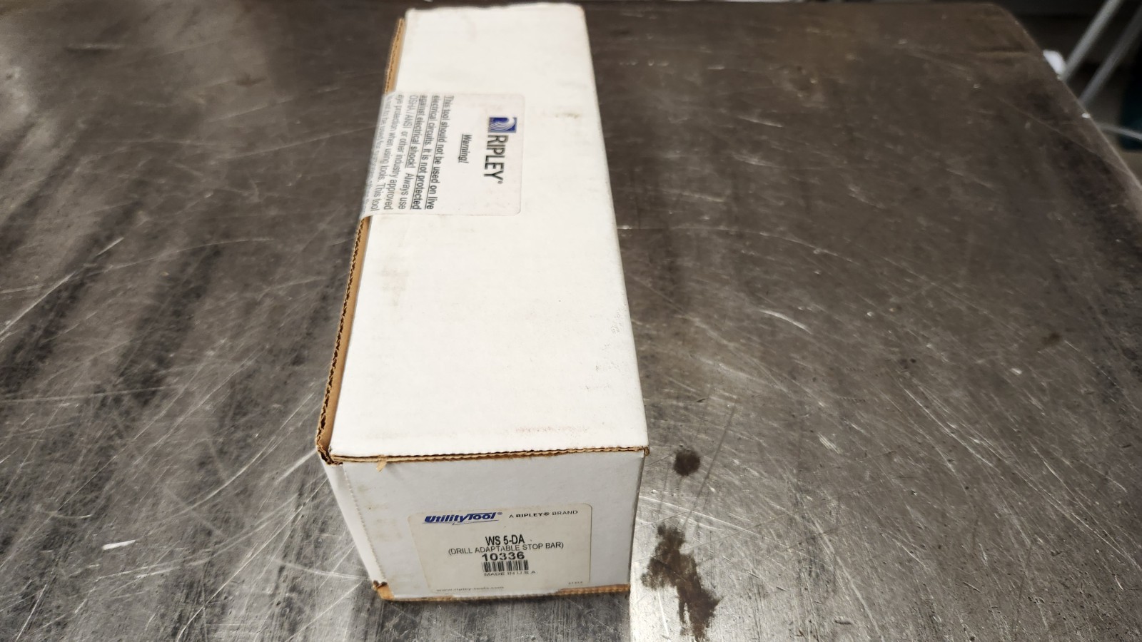 Ripley 10336 WS 5-DA Cable End Stripper Drill Adapter Stop Bar MADE USA NEW