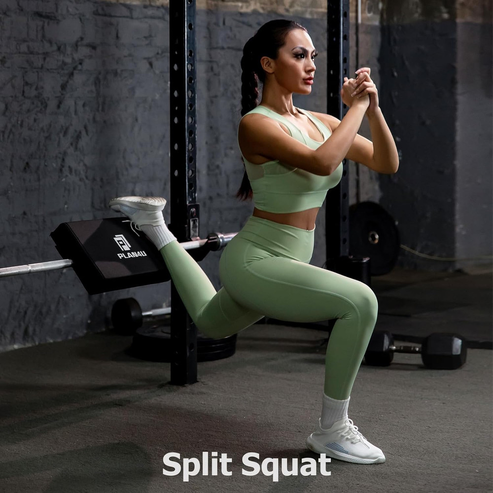 Hip Thrust Back Pad for Squat Rack & Olympic Barbell Bar, Bench Press Shoulder B