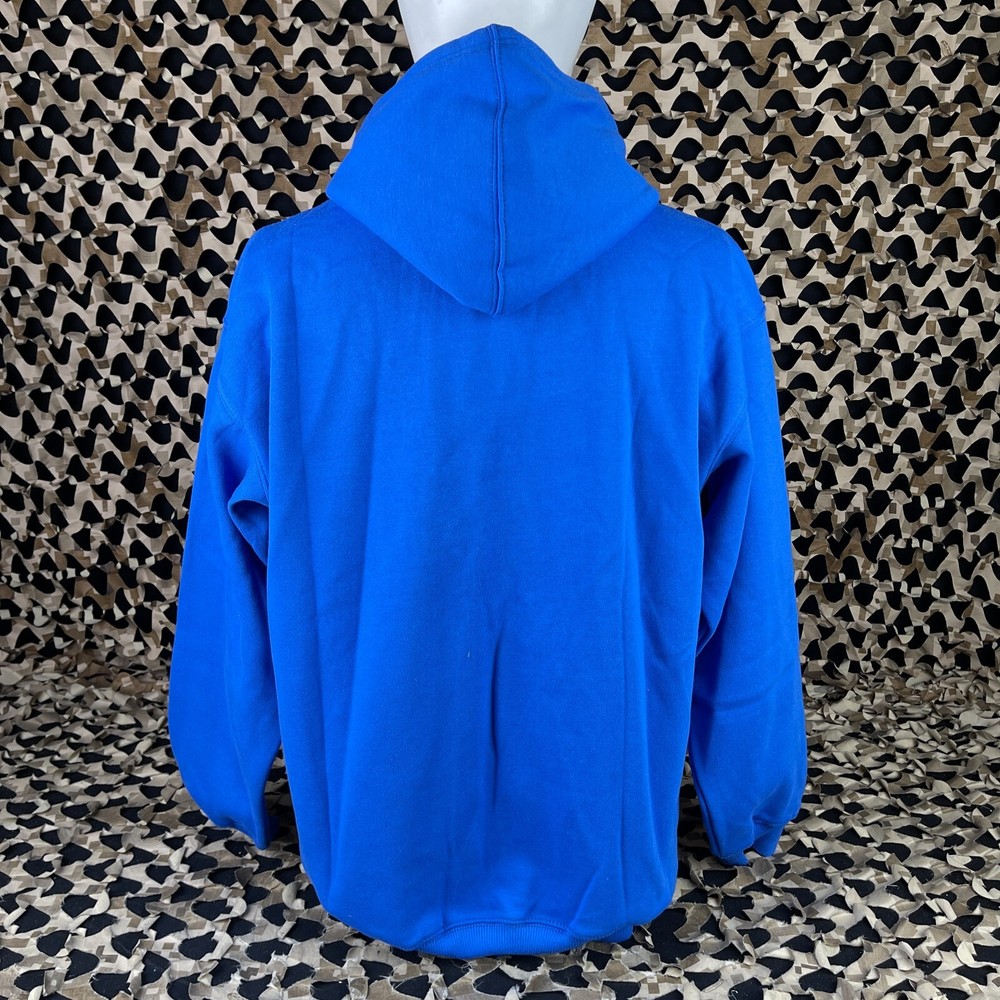 NEW JT Paintball Hooded Pull Over Sweatshirt - Blue - Medium