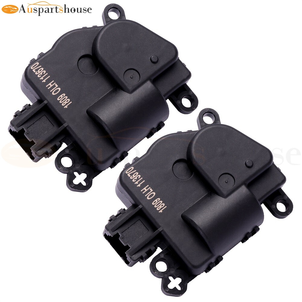 2X Blend Door Actuator For Nissan Armada Titan Infiniti QX56 5.6L 2004-2015
