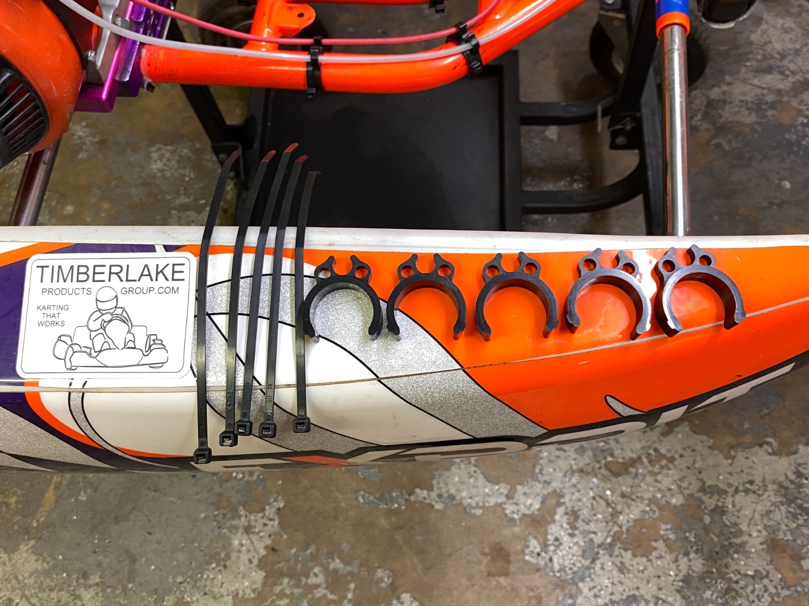 FREE SHIPPING! Kart fuel wire cable guide Briggs 206 TAG Shifter X30 Rotax IAMI