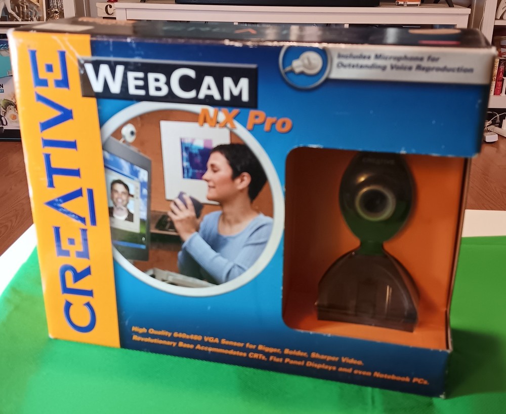 Creative New Webcam NX PRO Web Cam *New Unused*