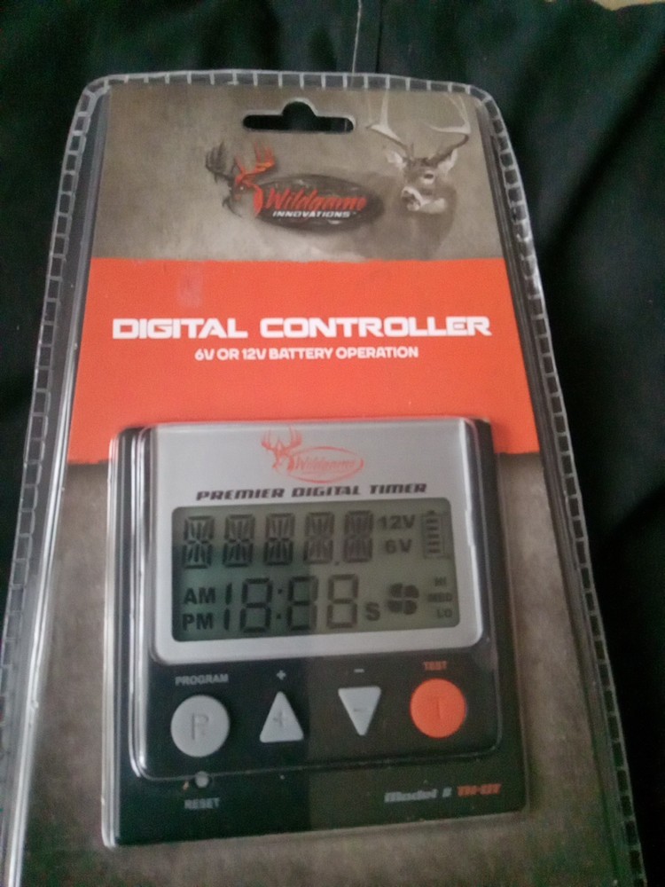 Wildgame Innovations Digital Controller Timer 6V or 12V Battery Operation  TH-DT