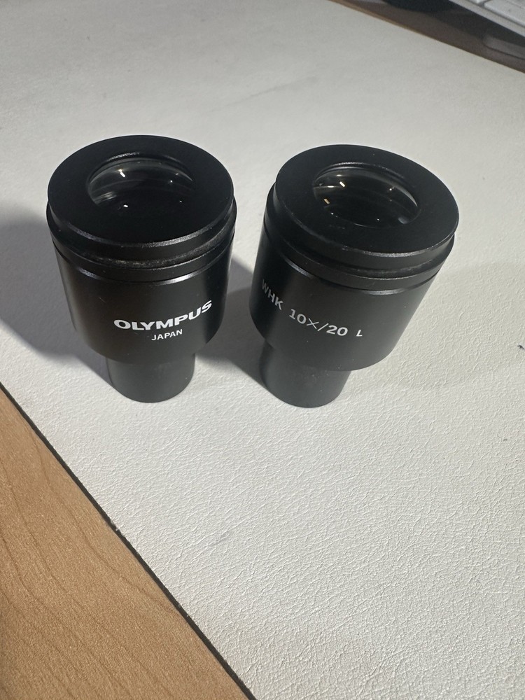 Olympus WK 10X/20L Microscope Eyepiece Excellent Condition