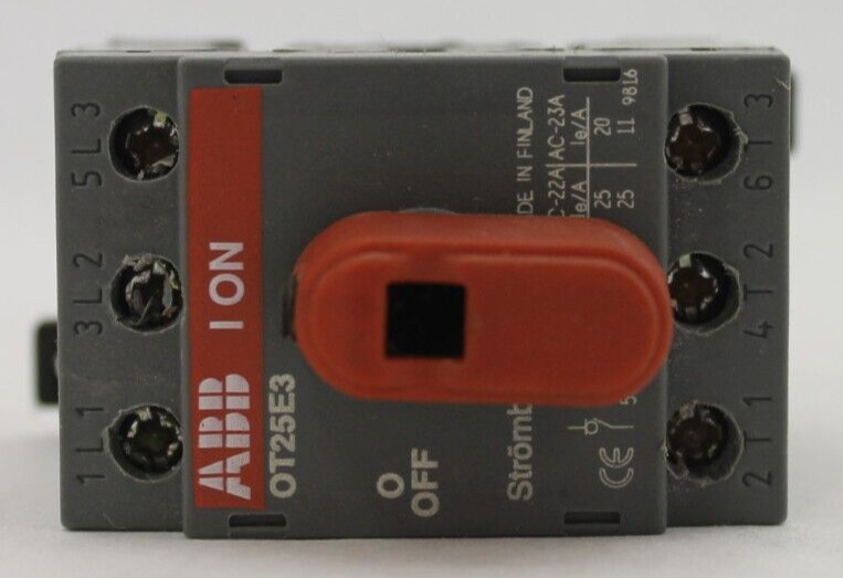 ABB OT25E3 Disconnect Switch