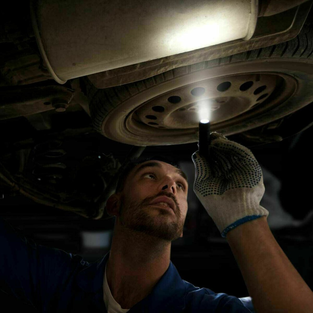 2x Mini Super Bright Small LED Torch Tiny Pen Light Camping Tactical Flashlight