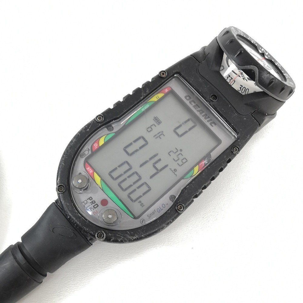 Oceanic Pro Plus 2 SCUBA Dive Air Integrated Computer, Compass Air & Nitrox 3592