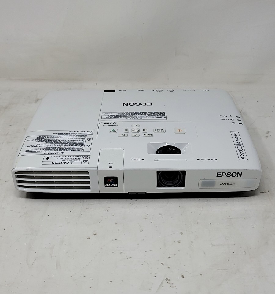 EPSON H477A LCD Projector Lamp hours 186