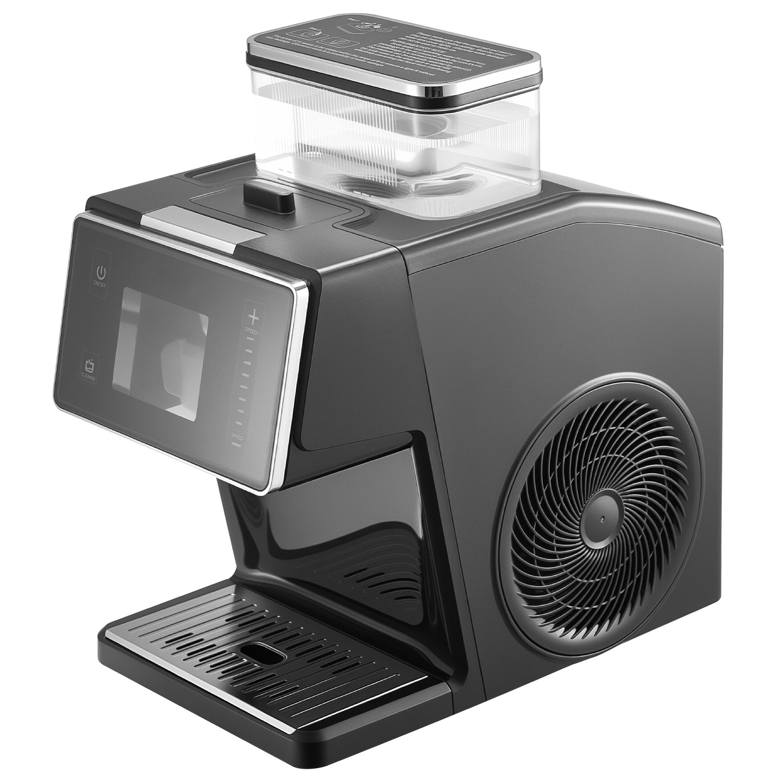 Uimoso Snowflake Ice Maker 44LBS/24H Shaved Ice Slush Machine for Home Party Use