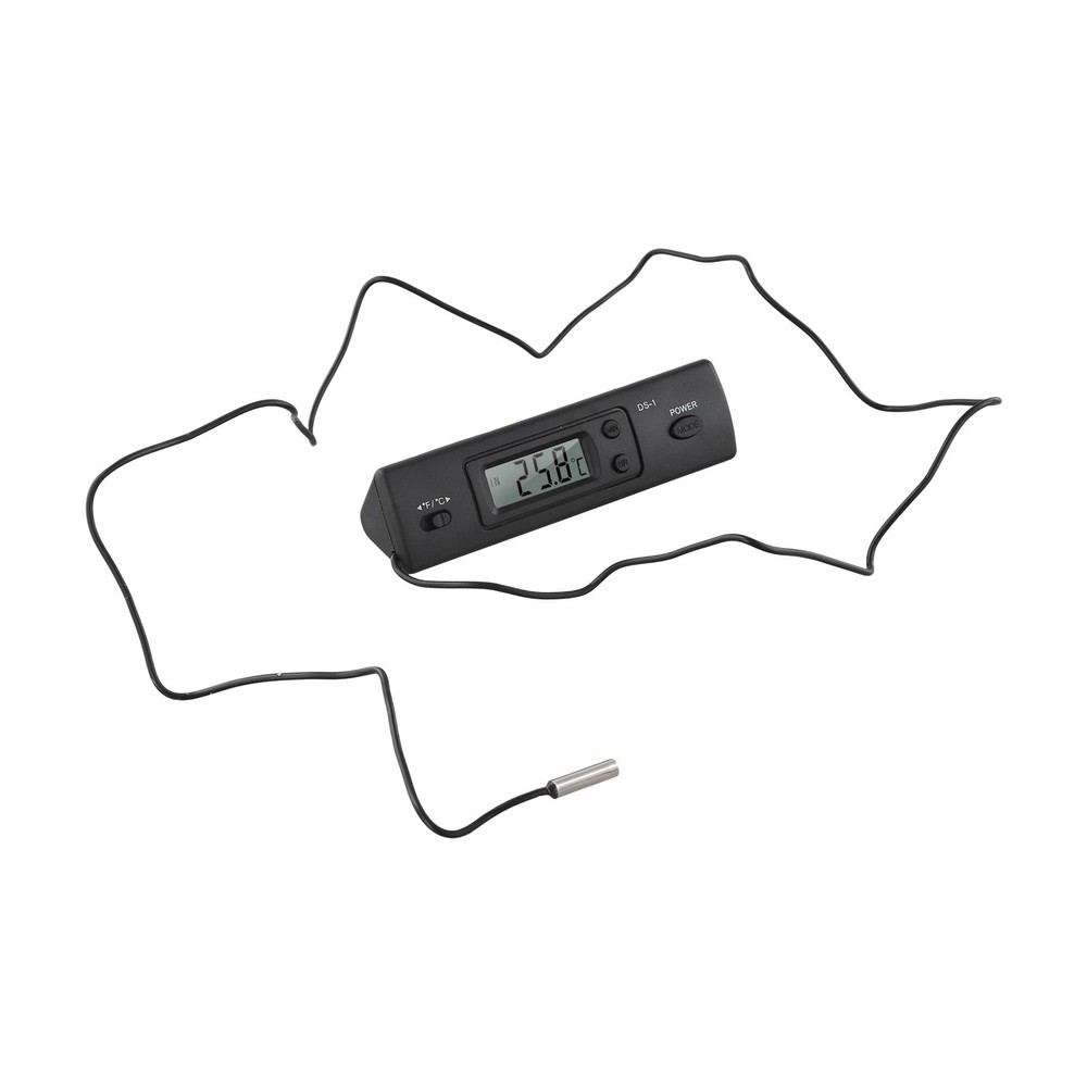 Car Thermometer LCD Screen Digital Clock Multi Function Temperature Display