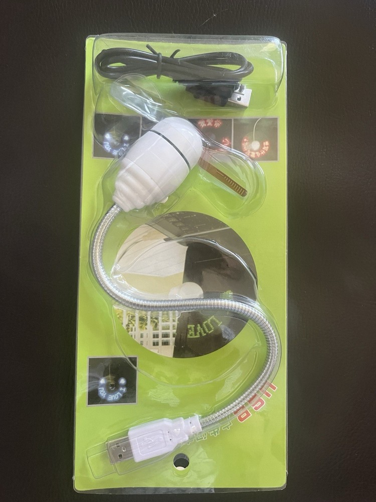LED Miracle Fan Mini USB Powered Cooling Flashing Real  Display Function