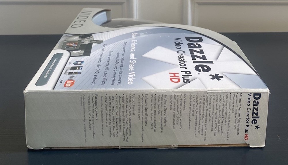 Dazzle Video Creator Plus HD Video Capture Device, Includes Pinnacle Studio HD