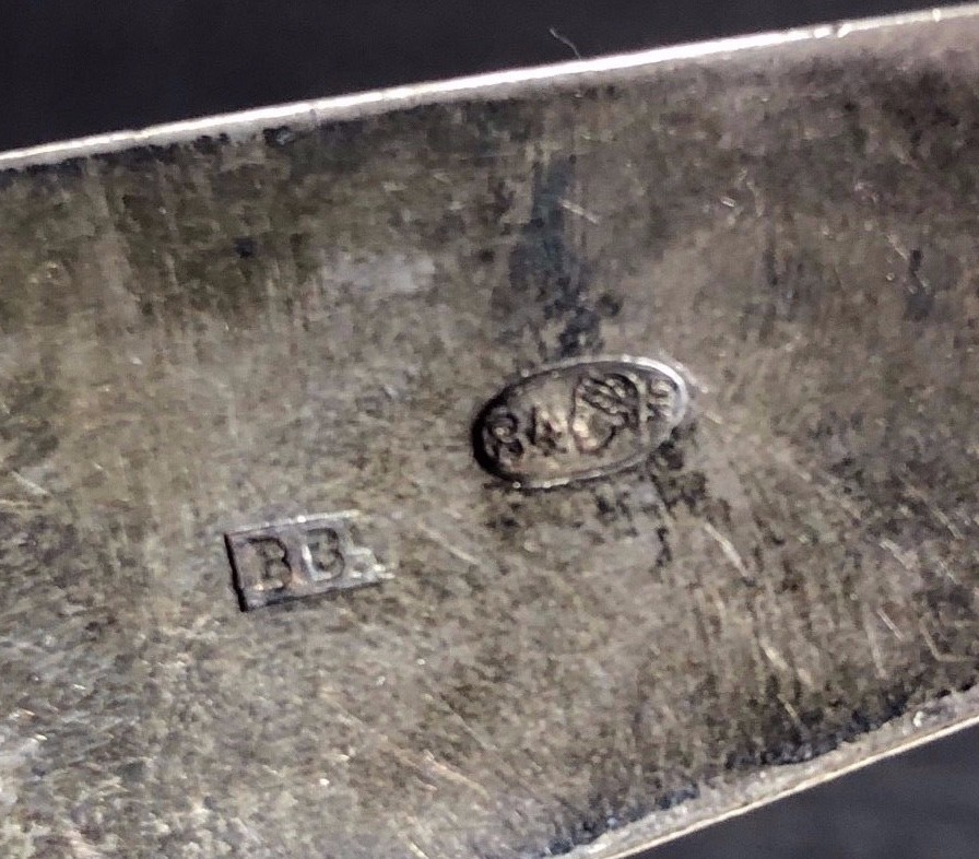 Antique Russian 1896-1908 Imperial Silver 84 Table Spoon Hallmarked Monogramed