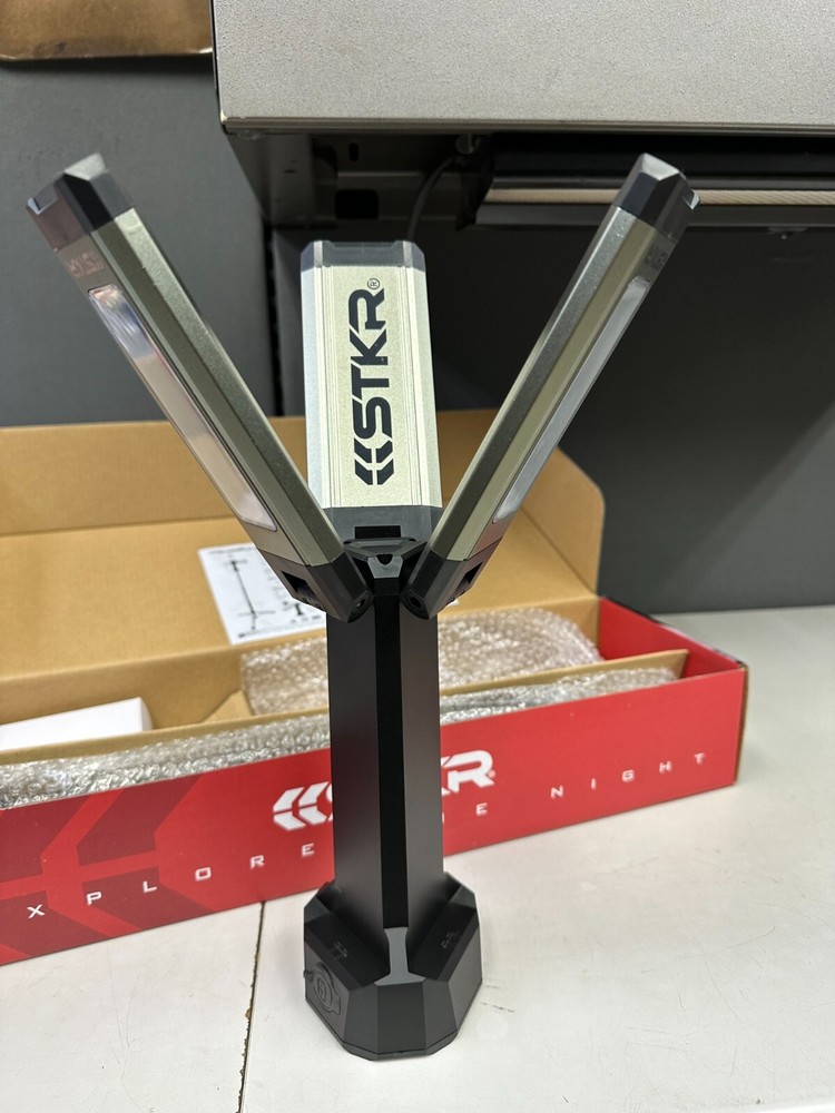 STKR TRI MOBILE AREA LIGHT & REMOVABLE SHOPLIGHT #12681