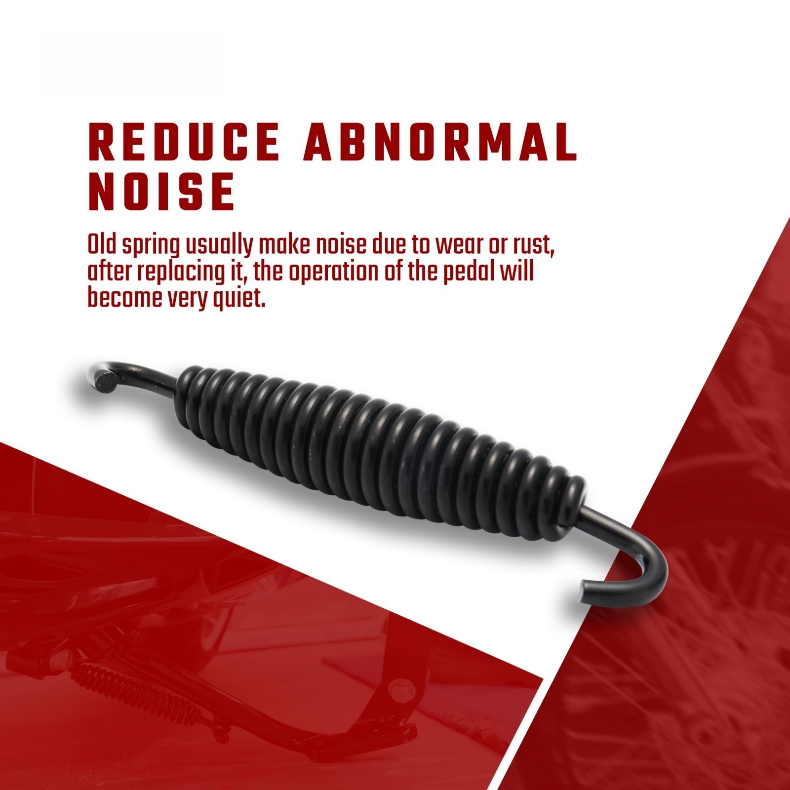 Kickstand Jiffy Stand spring for Harley 99-23 Street Electra Glide 07-17 Softail