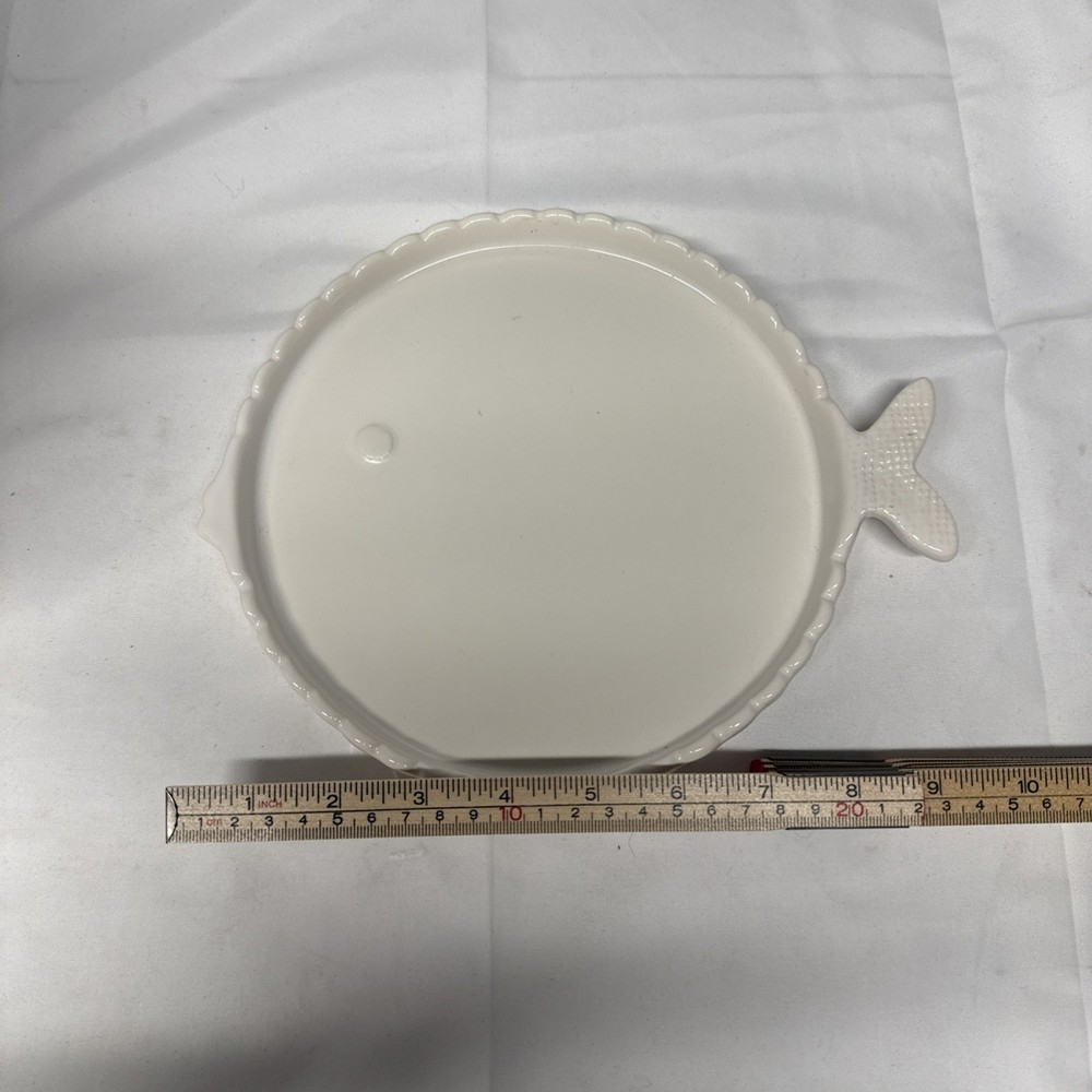 Fish Shaped Serving Platter Mud Pie