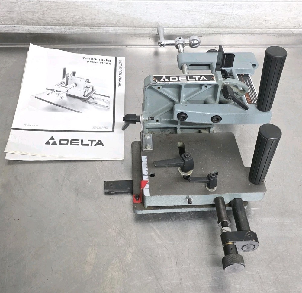 Delta  34-183 Table Saw Universal Tenoning Jig Nice