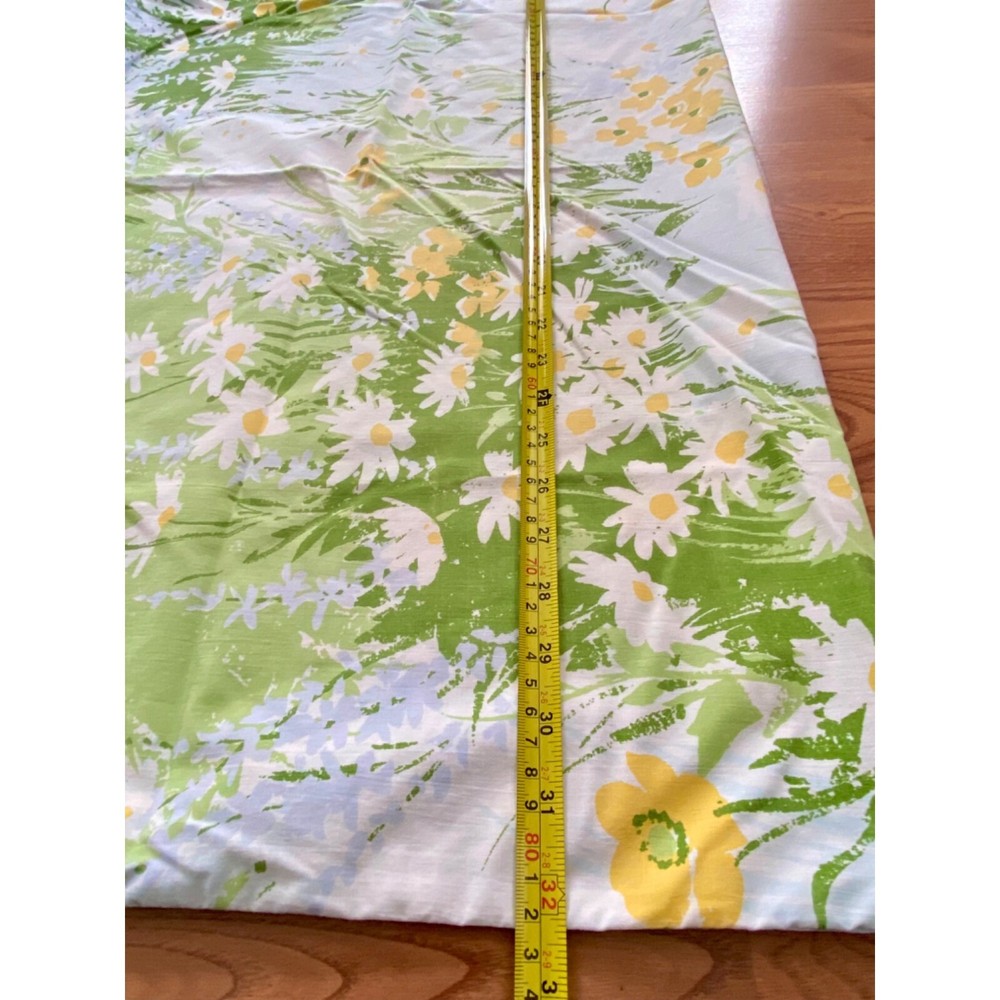 Daisy Pattern Bed Bedroom Spread & 2 Pillow Case Set Flower Handmade READ