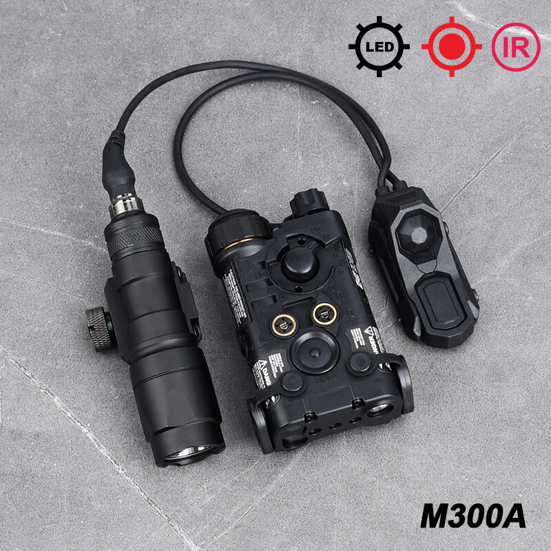WADSN Tactical NGAL Laser Red Green IR laser Hunting M600C Flashlight Sight Set