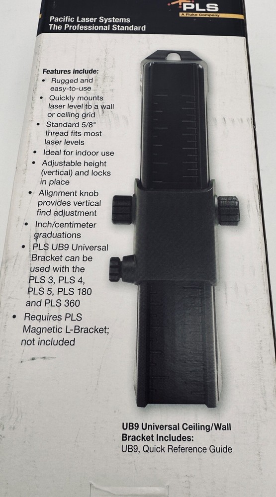 PLS UB9 laser Universal Ceiling & Wall Bracket
