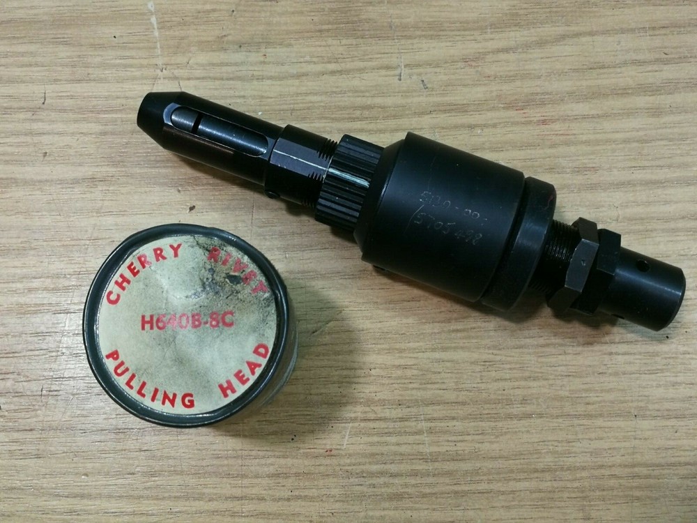 Cherry Aerospace Textron 3/16" Cherrylock Countersink Pulling Head H640B-8C *
