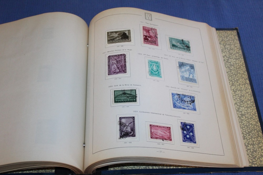 Argentina Fila Delia Specialty Album Binder BlueLakeStamps Nice! GREAT ALBUM!