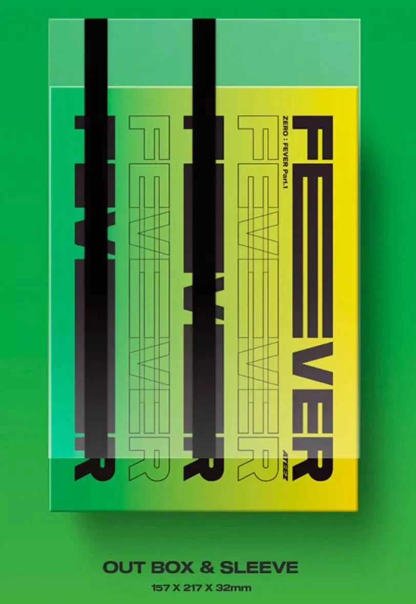 ATEEZ ZERO : FEVER [1 2 3 EPILOGUE] [THANXX INCEPTION DIARY A Z] New & Sealed